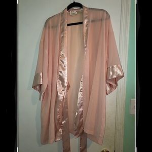 Pink Victoria’s Secret robe